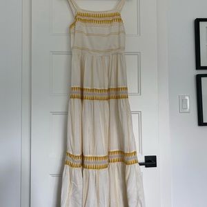 Embroidered Maxi Sundress